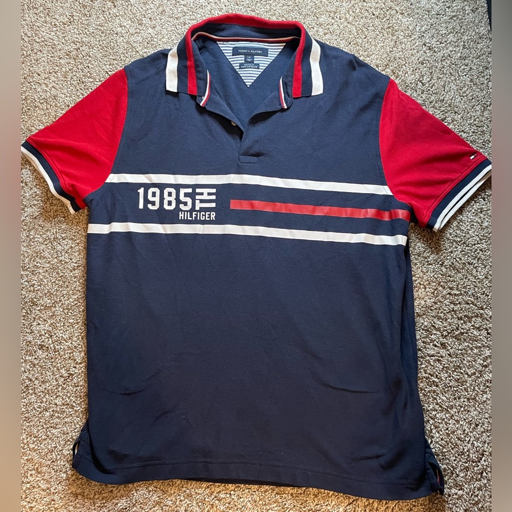Tommy Hilfiger Polo Size Adult Large